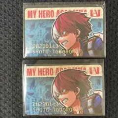 ヒロアカ バースデイコレクションカード 2023 轟焦凍 2枚セット