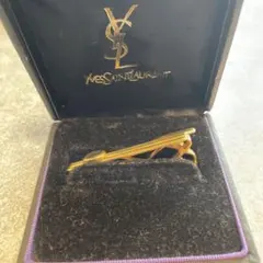 Yves Saint Laurent ゴールド ネクタイピン