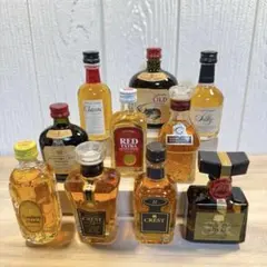【希少・未開封】サントリーウイスキー ミニチュアボトル 10本セット古酒のサムネイル