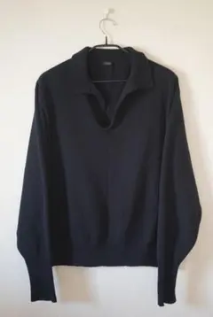 COMOLI カシミヤ スキッパーニット sizeFのサムネイル