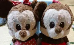 値下げしました！☆彡ディズニー☆彡 ★ミッキー＆ミニーちゃんぬいぐるみ★☆彡