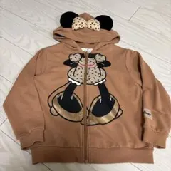 130㎝　耳付き　ディズニー ミニーマウス パーカー