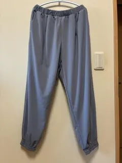 UNIQLO ジョガーパンツ L ライトブルーグレー