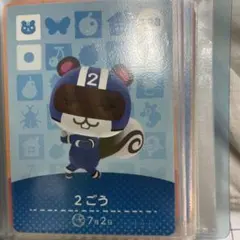 どうぶつの森　2ごう、ドンチャン　amiibo あつ森