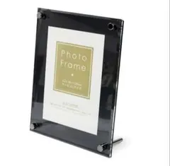 【美品】アートプリントジャパン　DXアクリルフレーム　L判　スモーク/クリア