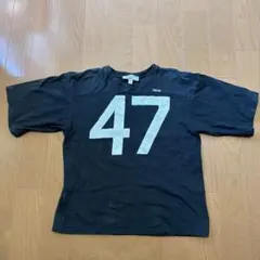 americana ナンバー47 ブラックTシャツのサムネイル