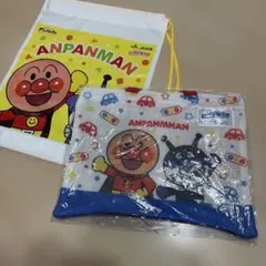 アンパンマン メッシュトートバッグ　アンパンマン交通安全キャラバン