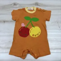 WISHER ロンパース 70 さくらんぼ