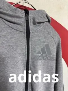 adidas スウェットジップアップパーカーS美品