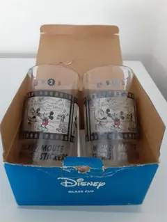 ディズニー　ミッキーマウスグラス　2個セット