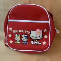 ハローキティー　リュックサック　レトロ　子供用