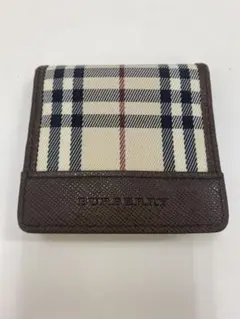 c*す様 BURBERRY ノバチェック コインケース 小銭入れのサムネイル