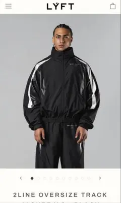 LYFT リフト TRACK JACKET V1 Mサイズ ネイビー - メルカリ