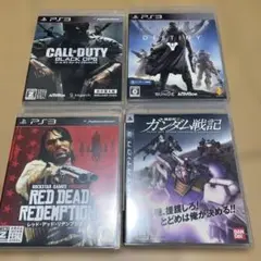 機動戦士ガンダム戦記他PS3ソフト4本セット