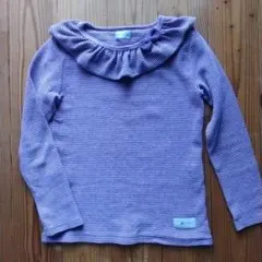 KP　ニットプランナー 長袖カットソー 130cm　紫色