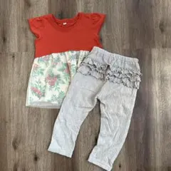 チュニックとフリルレギンス セット 95 90
