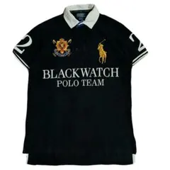 Polo by Ralph Lauren ポロシャツ ビッグポニー ブラック M
