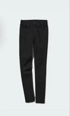 UNIQLO ウルトラストレッチスキニー　ハイライズ　ブラック　24