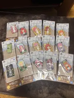 五等分の花嫁　巡りの軌跡　ラバーストラップ全種コンプリート