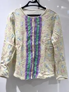 フェフェ　fafa カットソーカーディガン