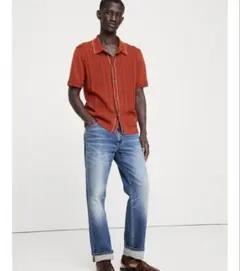 【限定価格】BANANA REPUBLIC 半袖シャツ XL 赤