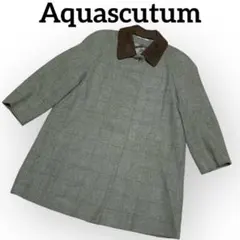【美品】アクアスキュータムAquascutum ヴィンテージ ウールコート