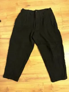 COMME des GARCONS Shirt モールスキンスラックス 黒 S COMME des GARCONS HOMME DEUX（コムデギャルソンオムドゥ