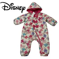 Disney リボン柄 フード付きウェア　新品未使用タグ付き　ジャンプスーツ