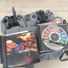 S*N様 PlayStation + コントローラー2台 + メモリーカード+ソ