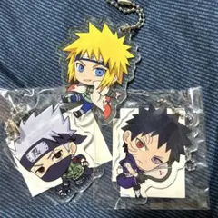 NARUTO つなぎゅっと ハピクロ アクリルスタンド カカシ うちはオビト