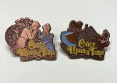 ワンスアポンアタイム　ピンバッチ2個