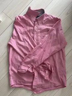TOMMY HILFIGER ピンク ボタンダウンシャツ L