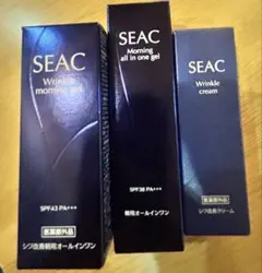 タイムセール世田谷自然食品】SEAC スキンケア3個セット 新品 シークのサムネイル