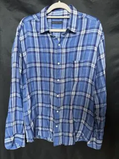 ESTNATION チェック柄 長袖シャツ Lサイズ