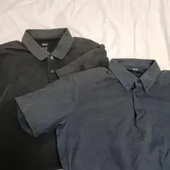 ・UNIQLO　メンズXＬ エアリズム　ポロシャツ2枚