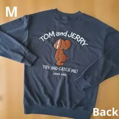 トムとジェリースウェット M　　　トレーナーM　サガラ刺繍　おしりのサムネイル