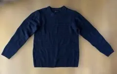 ネイビー ニット