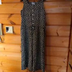 花柄 オーバーオール