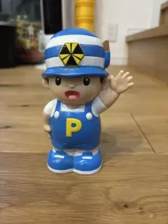 PACHISPACCH 貯金箱 ソフビ人形　 全国珠算教育連盟　パチパチくん