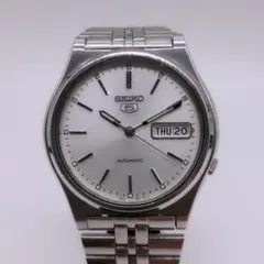 SEIKO セイコ―5　機械式自動巻腕時計　海外向け腕時計　裏蓋スケルトン