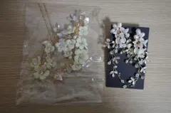 Bell Church ヘッドドレスとイヤリングセット