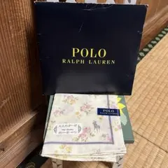 ポロラルフローレン ガーゼハンカチ きいろのサムネイル