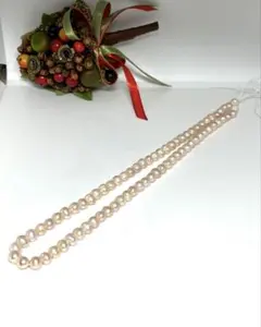 薄ピンク淡水パール