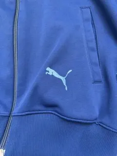 プーマ PUMA トラックジャケットジャー ジ　上着メンズS 刺繍ロゴ　s80