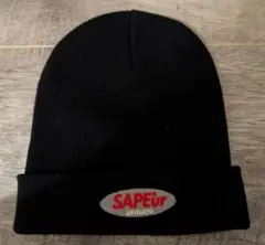 SAPEur northwave ニット帽　ブラック ☆【新品・未使用❗】タグ付き❗ SAPEur × northwave ニット帽 - メルカリ