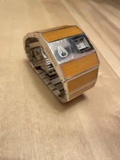 NIXON ニクソン ROTOLOG ロトログ 腕時計 ダークウッド 木目調 NIXON - NIXON THE ROTOLOG ロトログ DARK WOODの通販 by かるぴん's