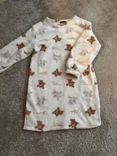 テディベア ワンピース ルームウェア