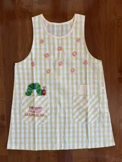 ＊はらぺこあおむし抗ウイルスフラワーエプロン＊新品⭐︎保育士