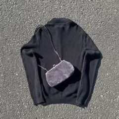 【achieve】 90s fur shoulder bag