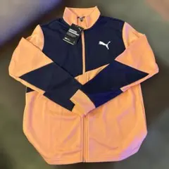 PUMA ジャージ 160cm オレンジ/ネイビー